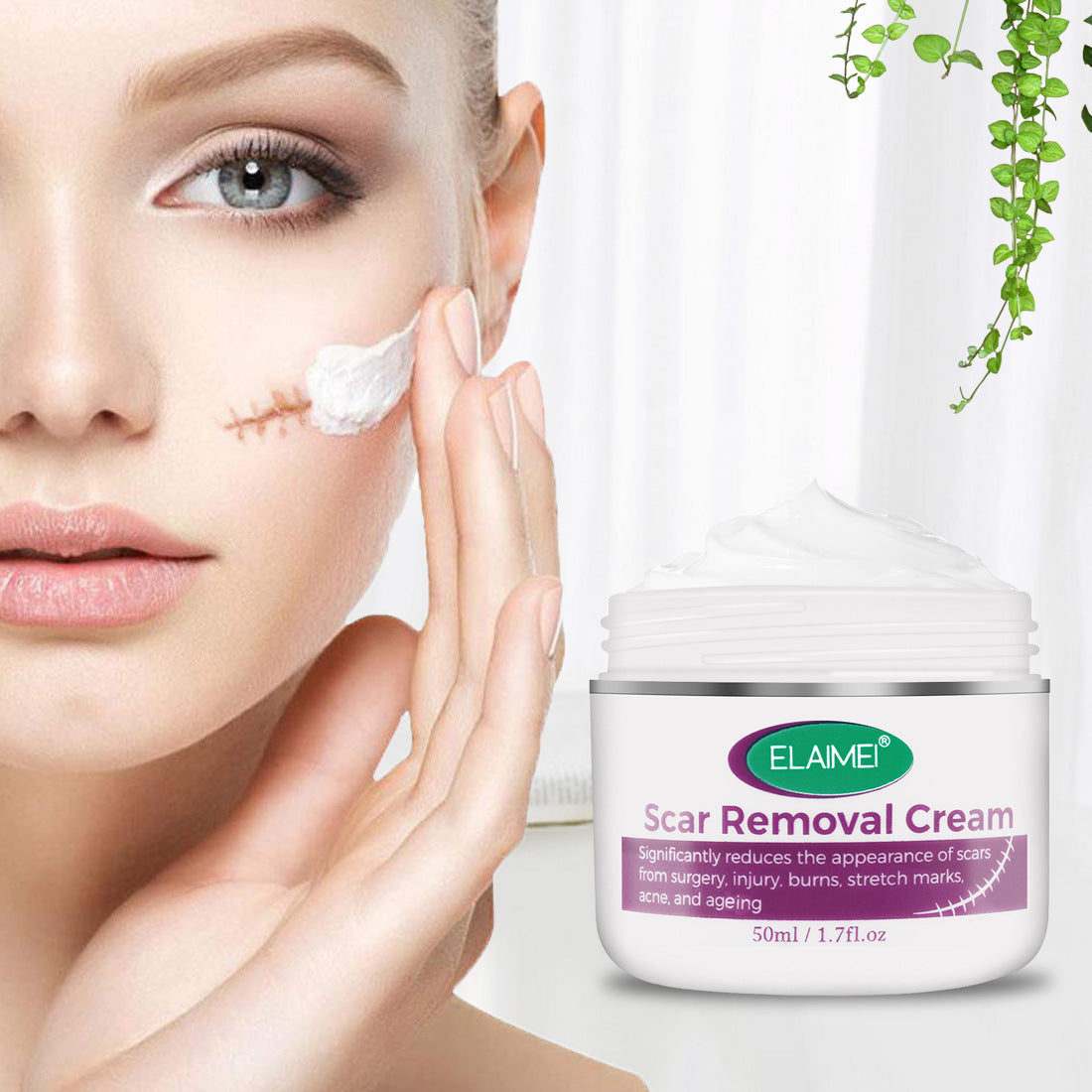 Skin Rebound Scarless Cream Scar Removal Cream Face Cream For Face Acne Scar Stretch Marks Skin Repair Face Cream Skin Rebound Scarless Cream Scar Removal Cream Face Cream For Face Acne Scar Stretch Marks Skin Repair Face Cream